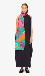 Load image into Gallery viewer, Splash Scarf in Turquoise
