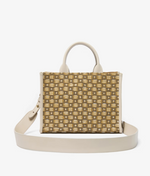 Load image into Gallery viewer, Caprice Bag in Cannage Khaki
