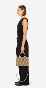 Load image into Gallery viewer, Caprice Bag in Cannage Khaki
