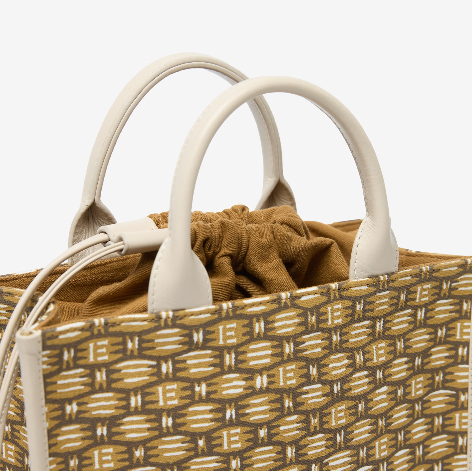 Caprice Bag in Cannage Khaki