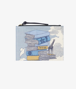 Load image into Gallery viewer, Embroidered Pouch in Editions Blue

