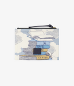 Load image into Gallery viewer, Embroidered Pouch in Editions Blue
