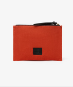 Load image into Gallery viewer, Embroidered Pouch in Octopus Orange
