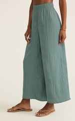 Load image into Gallery viewer, Sunset Satin Pant in Sea Pine
