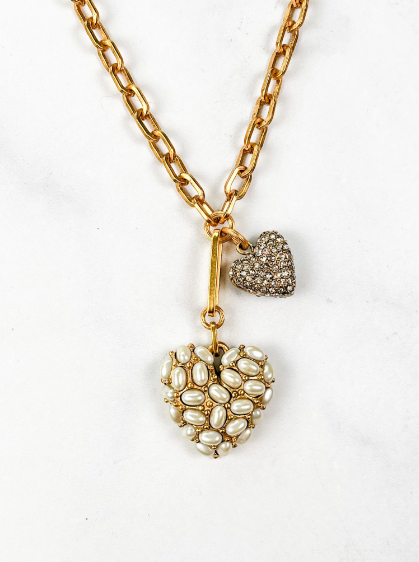 Loveza Necklace in Pearl