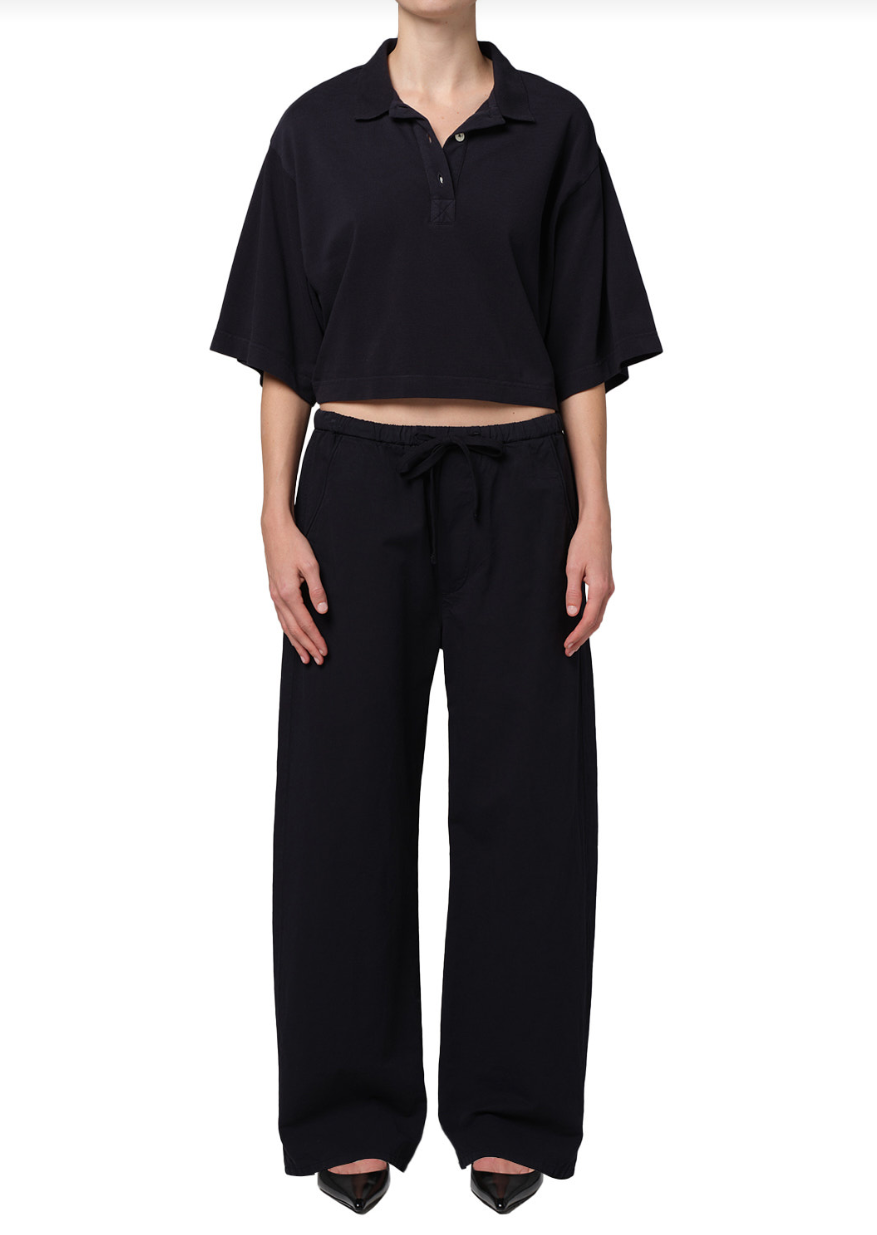 Aurora Pull-On Pant in True Navy