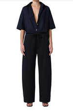 Load image into Gallery viewer, Aurora Pull-On Pant in True Navy
