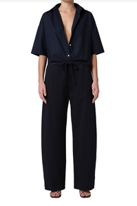 Aurora Pull-On Pant in True Navy