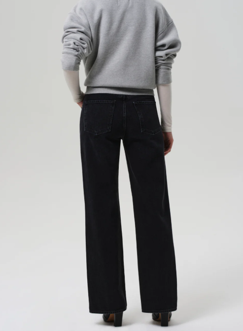 Annina High Rise Wide Leg 30" in Raine