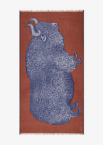 Load image into Gallery viewer, Walter Scarf in Burgundy
