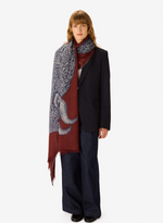 Load image into Gallery viewer, Walter Scarf in Burgundy
