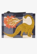 Load image into Gallery viewer, Vegas Embroidered Pouch in Yellow
