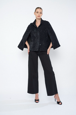 Load image into Gallery viewer, Misha Cape in Sable Black
