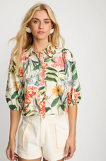 Load image into Gallery viewer, Juliette Top in Buttercream Floral

