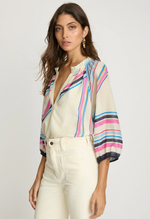 Load image into Gallery viewer, Gracyn Top in Nova Stripe
