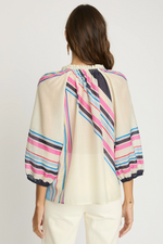 Load image into Gallery viewer, Gracyn Top in Nova Stripe
