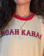 Load image into Gallery viewer, Noah Kahan 2026 Fenway Baseball Charm on Gold Paperclip Chain
