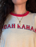 Load image into Gallery viewer, Noah Kahan 2026 Fenway Baseball Charm on Gold Paperclip Chain w/ Carabiner
