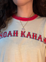 Load image into Gallery viewer, Noah Kahan 2026 Fenway Baseball Charm on Gold Cuban Chain
