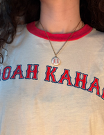 Load image into Gallery viewer, Noah Kahan 2026 Fenway Baseball Charm on Gold Singapore Chain
