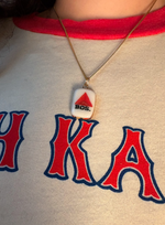 Load image into Gallery viewer, Boston Citgo Sign Charm on Gold Cuban Chain
