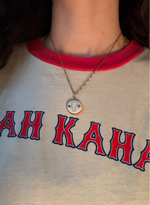 Load image into Gallery viewer, Noah Kahan "Mess" I-89 VT Charm on Gold Singapore Chain
