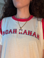 Load image into Gallery viewer, Noah Kahan "Mess" I-89 VT Charm on Gold Spiga Chain w/ Carabiner

