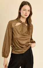 Load image into Gallery viewer, Art Deco Top in Copper
