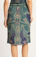 Load image into Gallery viewer, Sora Skirt in Patchwork Flower
