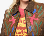 Load image into Gallery viewer, The Open Book Zip Jacket in Picante
