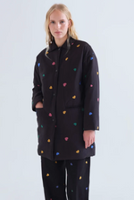 Load image into Gallery viewer, Candy Heart Jacket in Black
