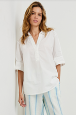 Load image into Gallery viewer, Juda Shirt in White
