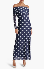 Load image into Gallery viewer, Aurelia Maxi Dress in Deep Navy

