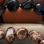 Load image into Gallery viewer, The Nica Leather Clutch in Cognac
