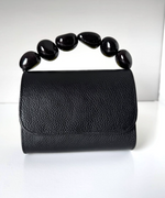Load image into Gallery viewer, The Nica Leather Clutch in Black
