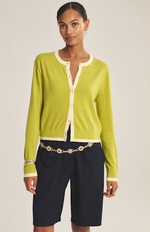 Load image into Gallery viewer, Saylor Cardigan Sweater in Lime
