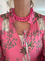 Load image into Gallery viewer, Large Sea Star Necklace in Bubble Gum Pink
