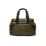 Load image into Gallery viewer, Voyager Travel Bag in Shiny Dark Olive

