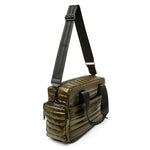 Load image into Gallery viewer, Voyager Travel Bag in Shiny Dark Olive
