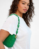 Load image into Gallery viewer, Shortie Strap in Emerald Sardine
