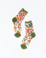 Load image into Gallery viewer, Feeling Foxy Sheer Crew Sock
