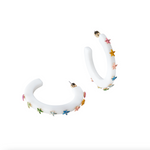 Load image into Gallery viewer, Starfish Jewel Hoop in Multicolor
