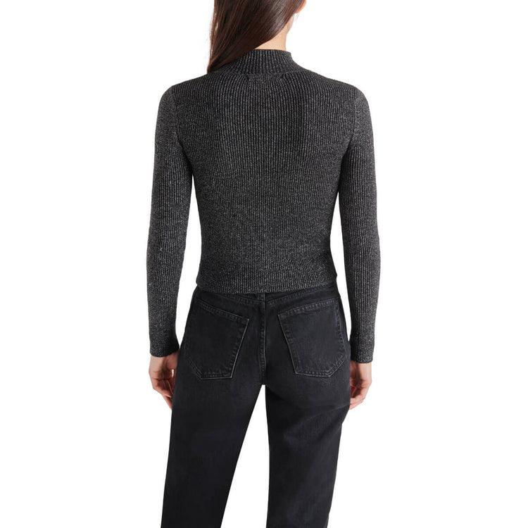 Serita Sweater in Black Sparkle