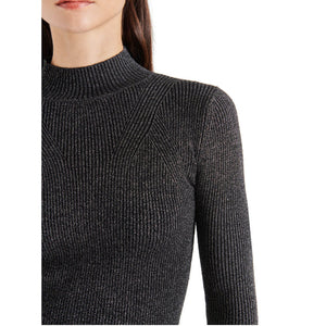 Serita Sweater in Black Sparkle