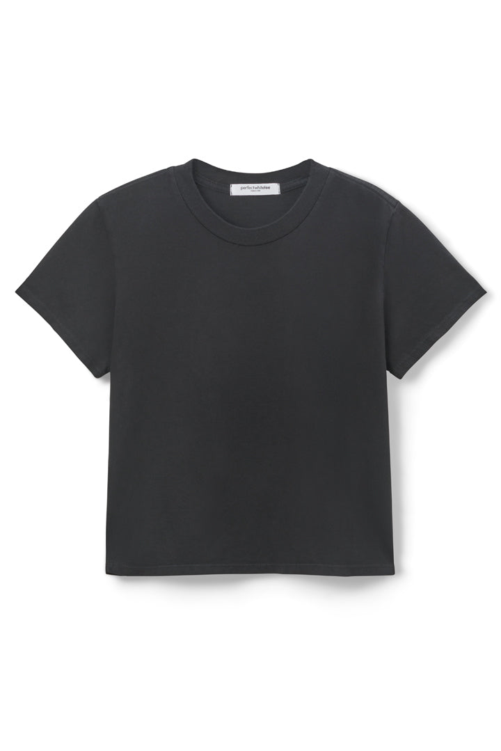 Springsteen Baby Tee in True Black