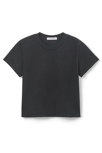 Springsteen Baby Tee in True Black
