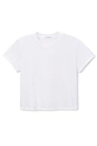 Springsteen Baby Tee in White