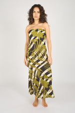 Load image into Gallery viewer, The Archive Jessica Dress in Black/Olive
