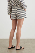Load image into Gallery viewer, Teddy Short in Sailor Stripe Terry Towel

