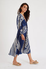 Load image into Gallery viewer, The Betsy Dress in Blue
